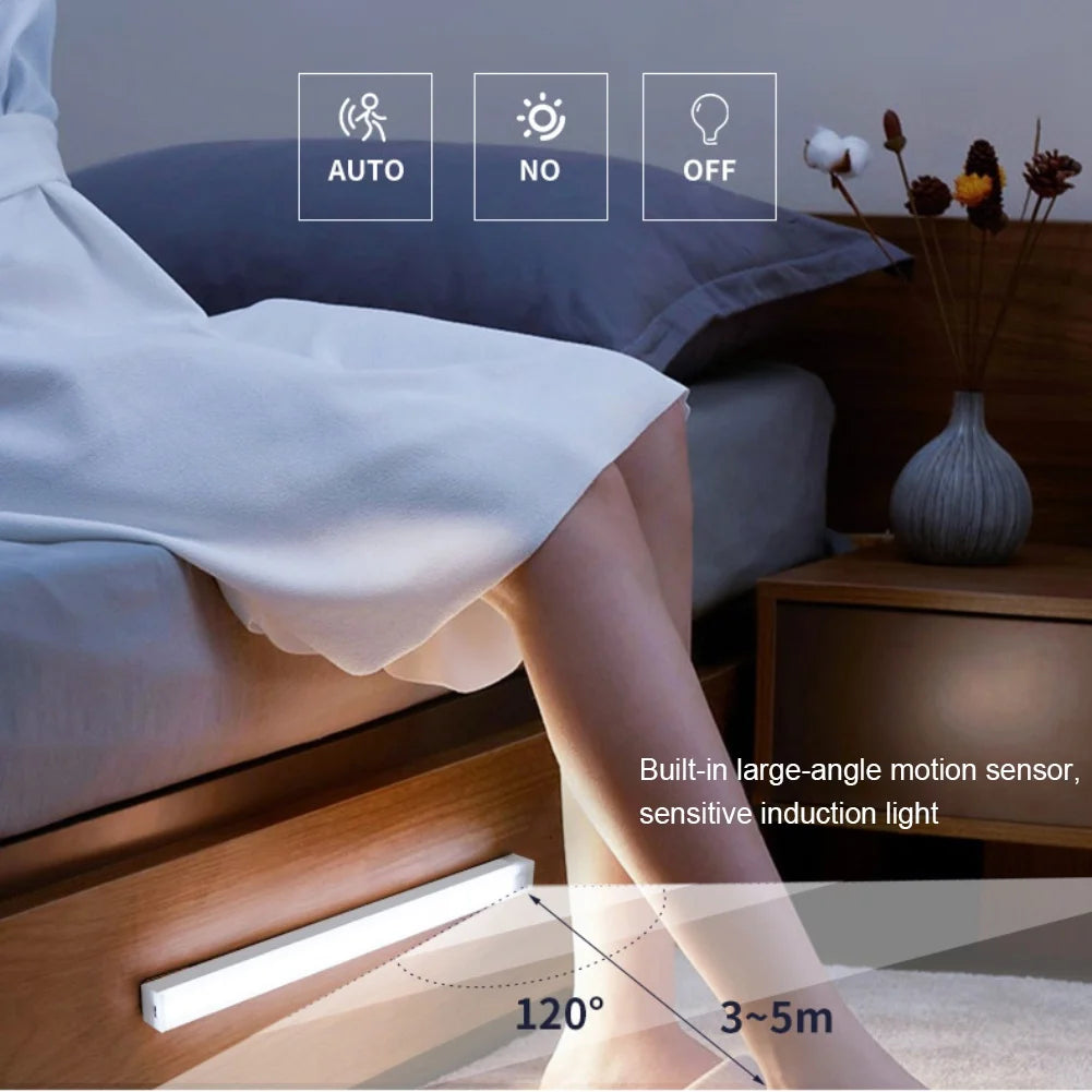 LED Motion Sensor Light Wireless Rechargeable LED Night Light