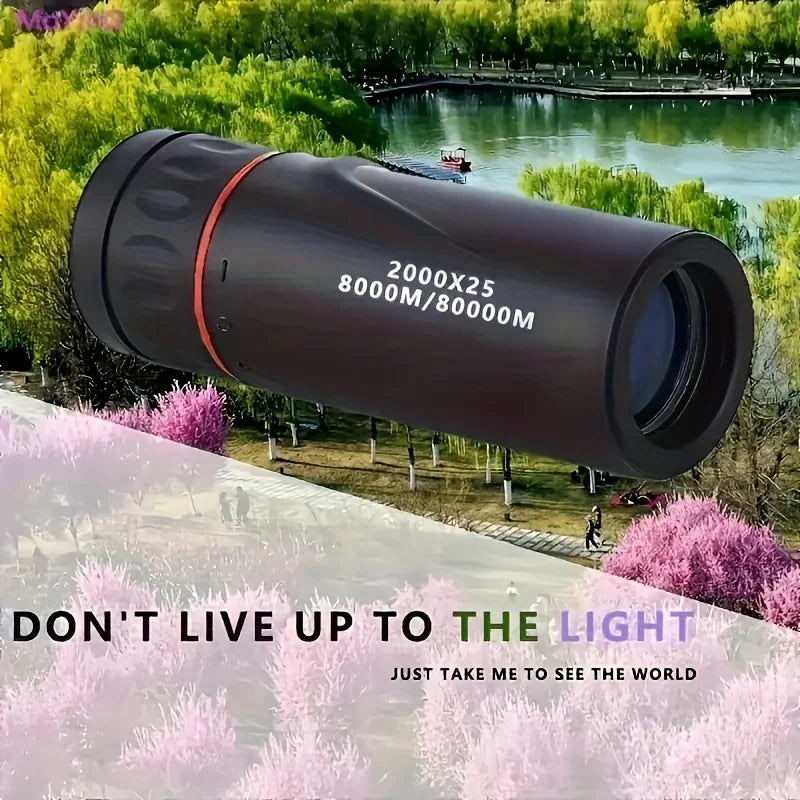 HD Monocular Telescope, Compact Portable for Adventures