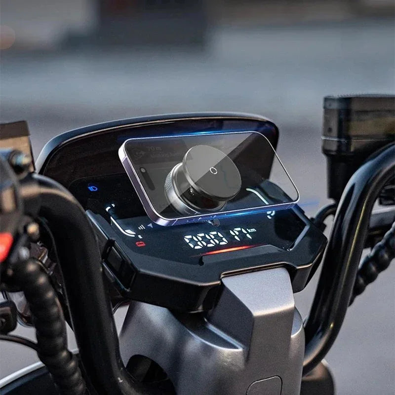 Car Phone Holder Suction Cup Vacuum Magnetic Phone Stand 360° rotatable and Foldable Suction Cup