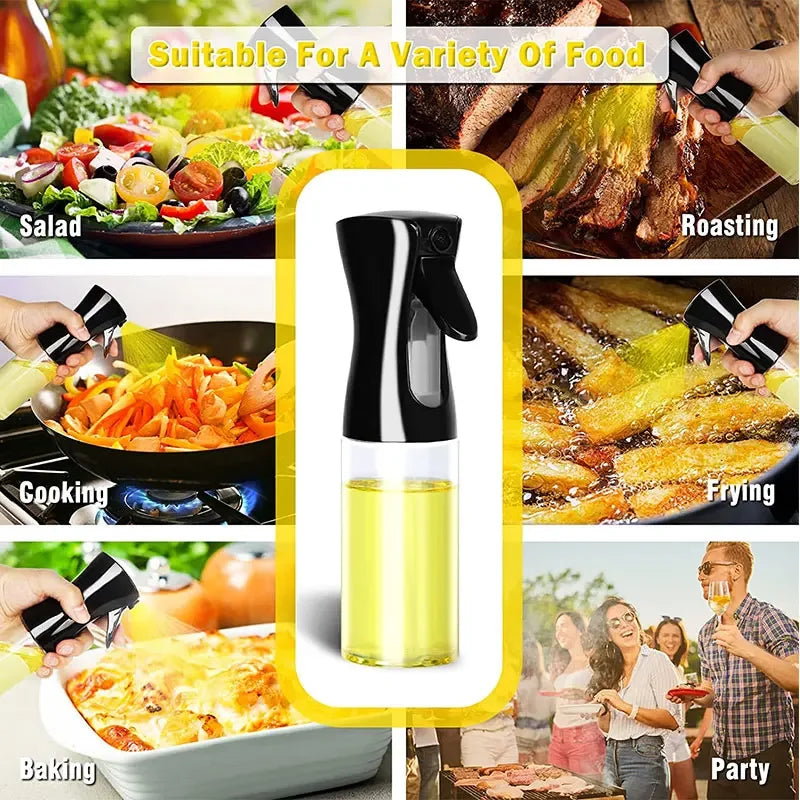 200/300/500ml Oil Spray Bottle BBQ Cooking Olive Oil