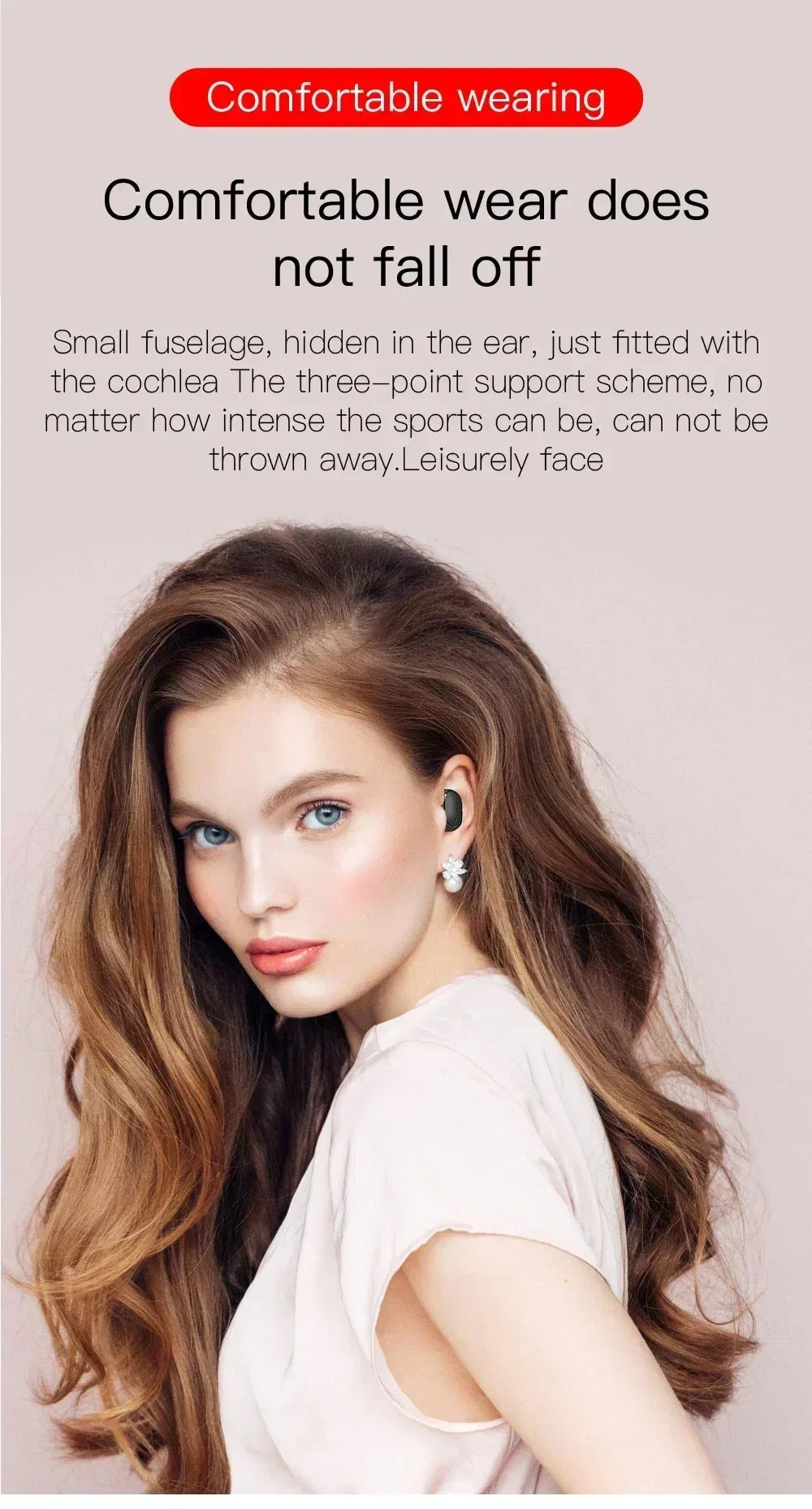 Wireless Bluetooth Noise Cancelling Earphones with Microphone