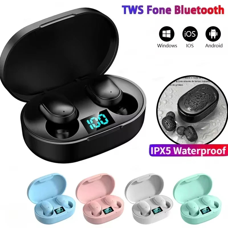Wireless Bluetooth Noise Cancelling Earphones with Microphone