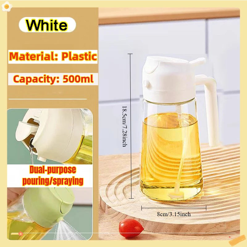 200/300/500ml Oil Spray Bottle BBQ Cooking Olive Oil