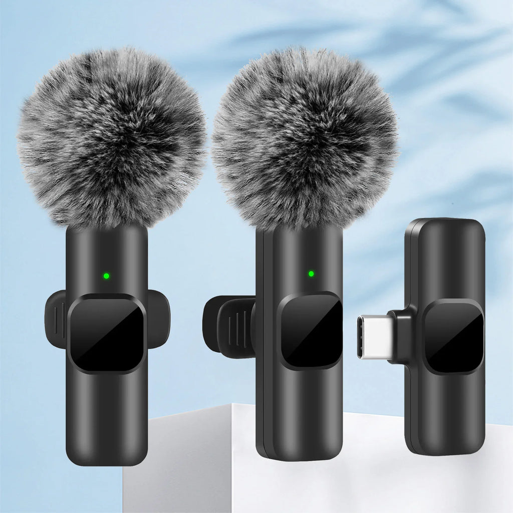 NEW Wireless Microphone Audio Video Recording Mini Mic