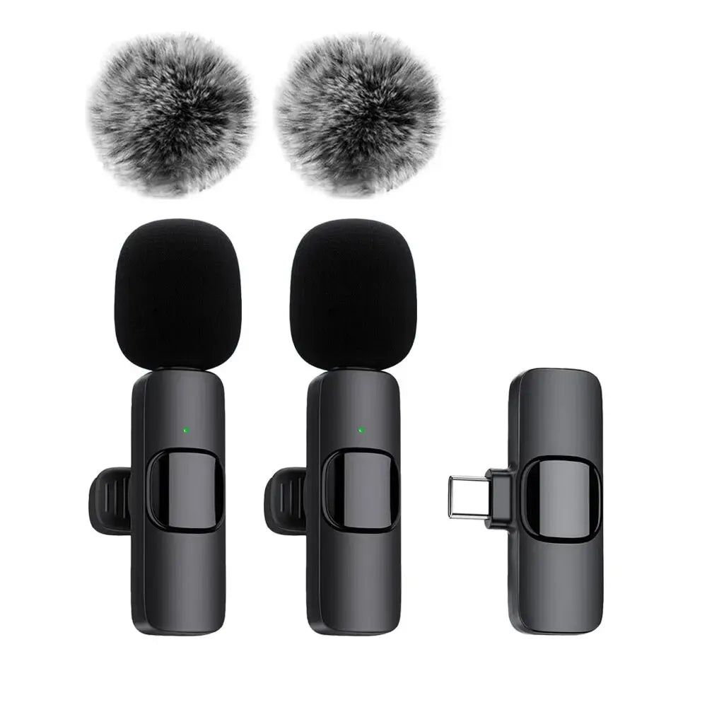 NEW Wireless Microphone Audio Video Recording Mini Mic