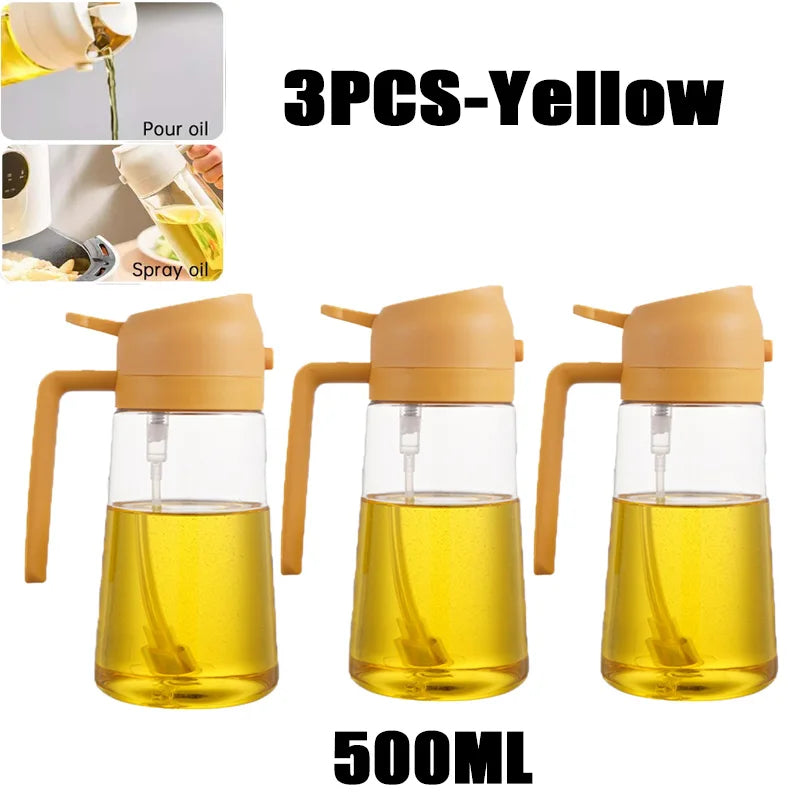 200/300/500ml Oil Spray Bottle BBQ Cooking Olive Oil
