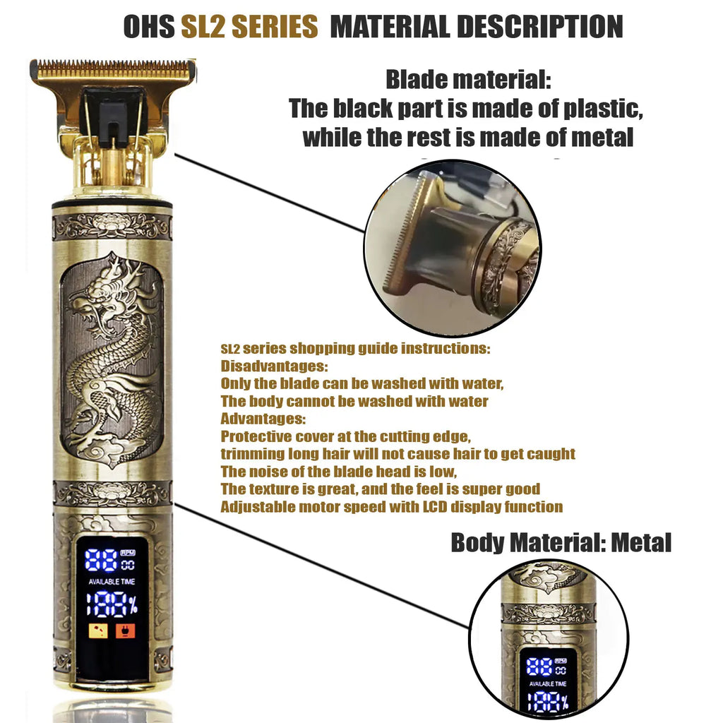 Hair Clipper Repair Beard Shaving Body