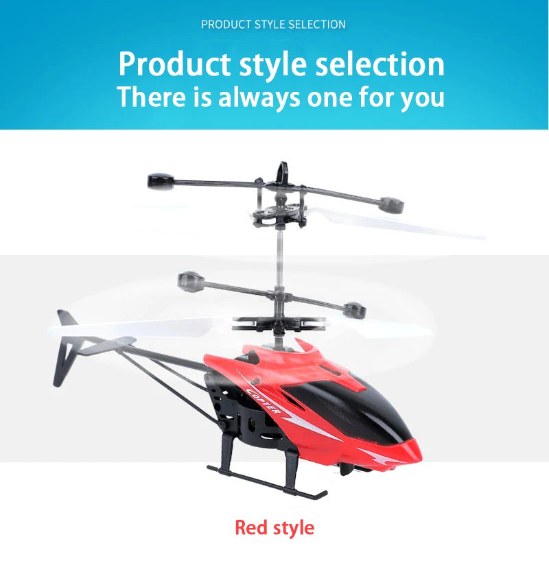 Rechargeable Mini RC Drone Remote Safe Fall-resistant RC Helicopters