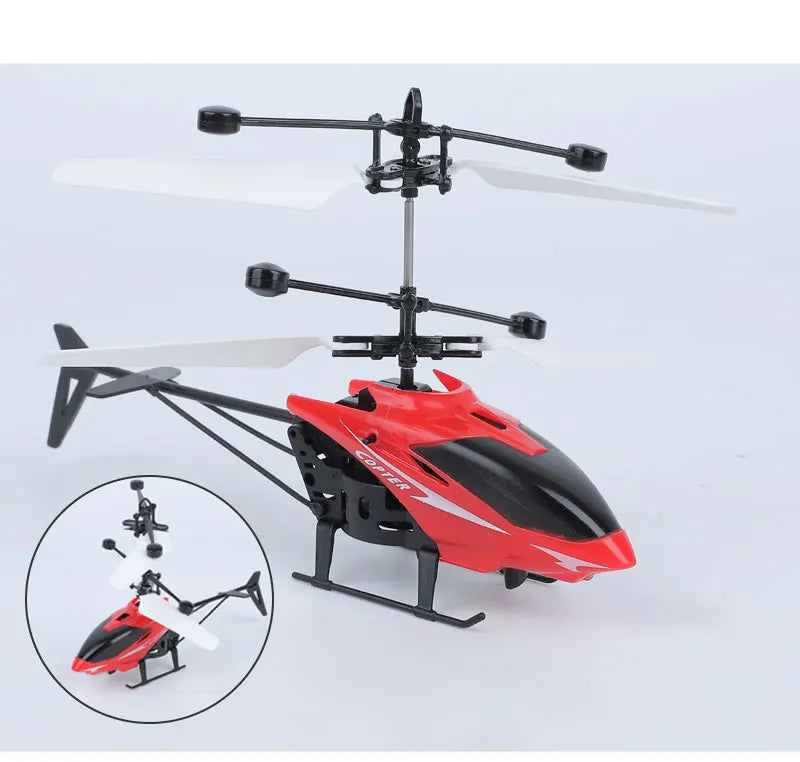 Rechargeable Mini RC Drone Remote Safe Fall-resistant RC Helicopters