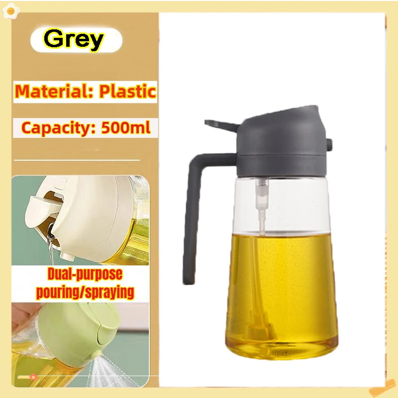 200/300/500ml Oil Spray Bottle BBQ Cooking Olive Oil