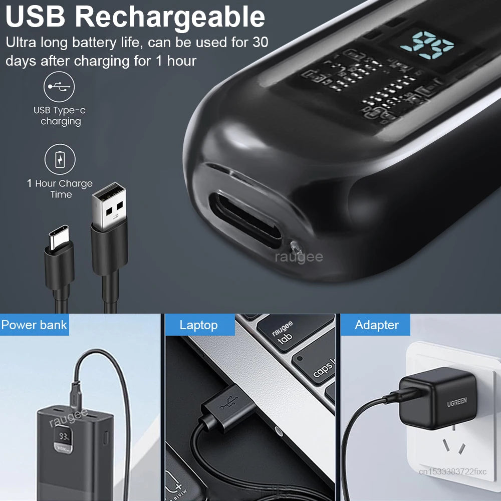 Nose Hair Trimmer Rechargeable Electric Remover