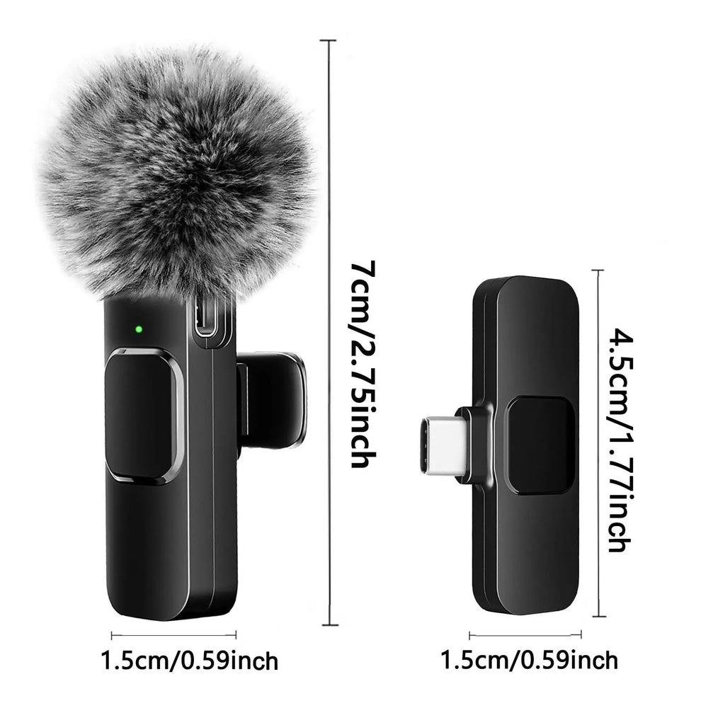 NEW Wireless Microphone Audio Video Recording Mini Mic