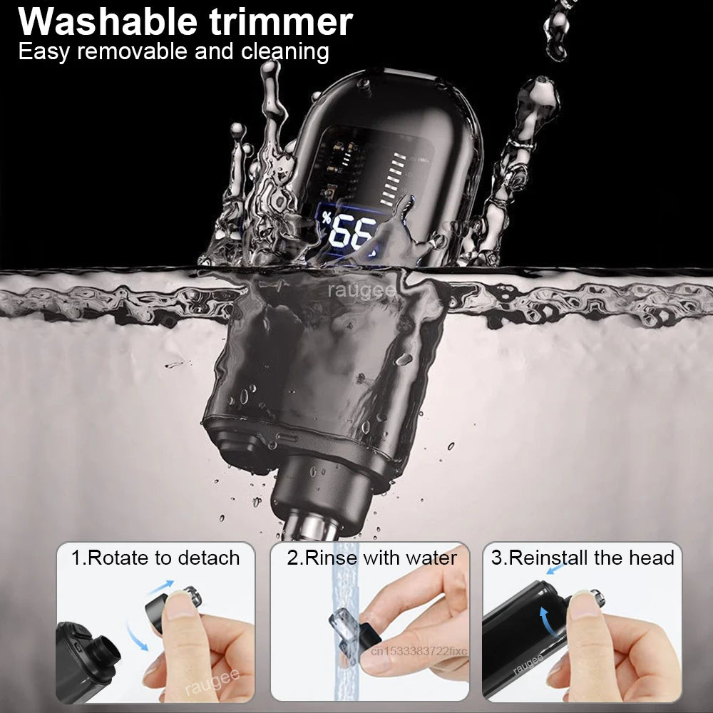 Nose Hair Trimmer Rechargeable Electric Remover