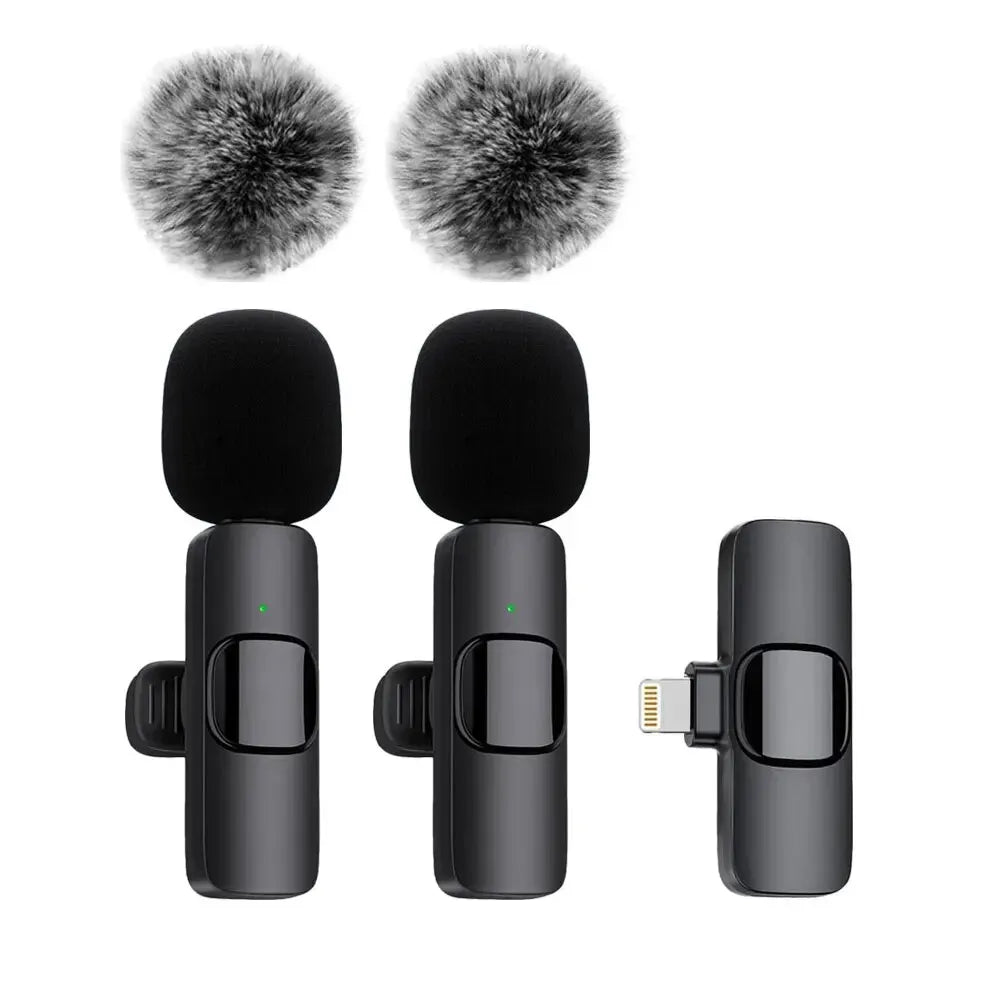 NEW Wireless Microphone Audio Video Recording Mini Mic