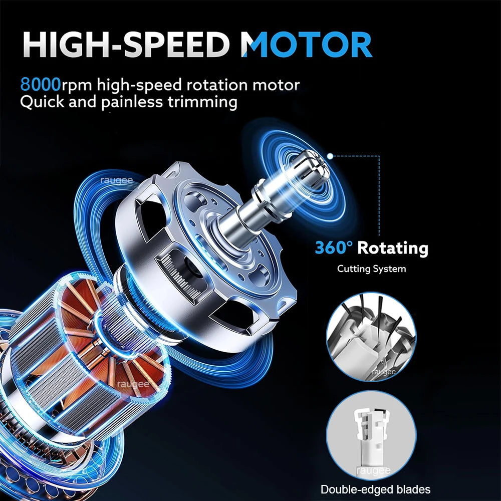 Nose Hair Trimmer Rechargeable Electric Remover