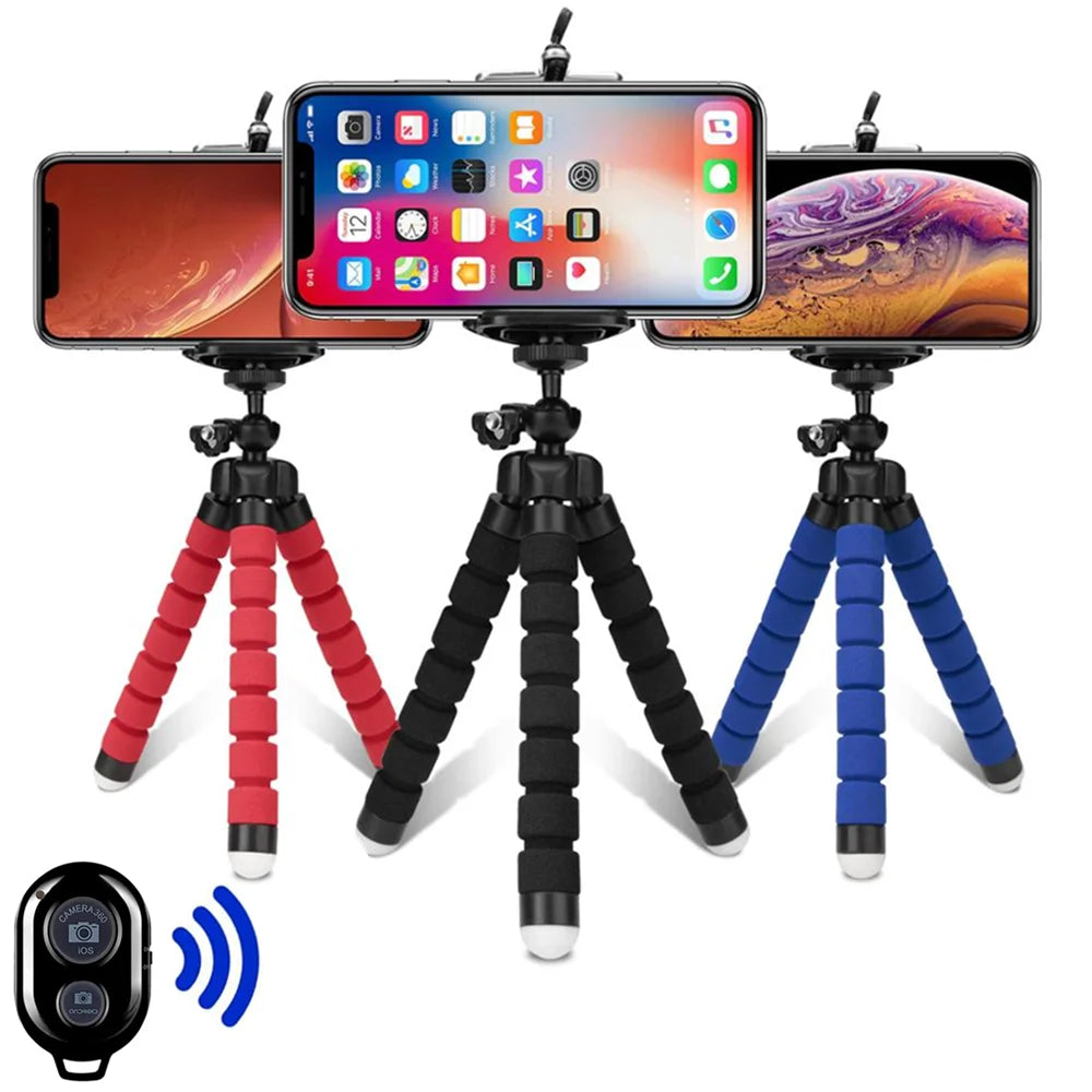 Tripods For Phone Mobile Camera Holder Clip