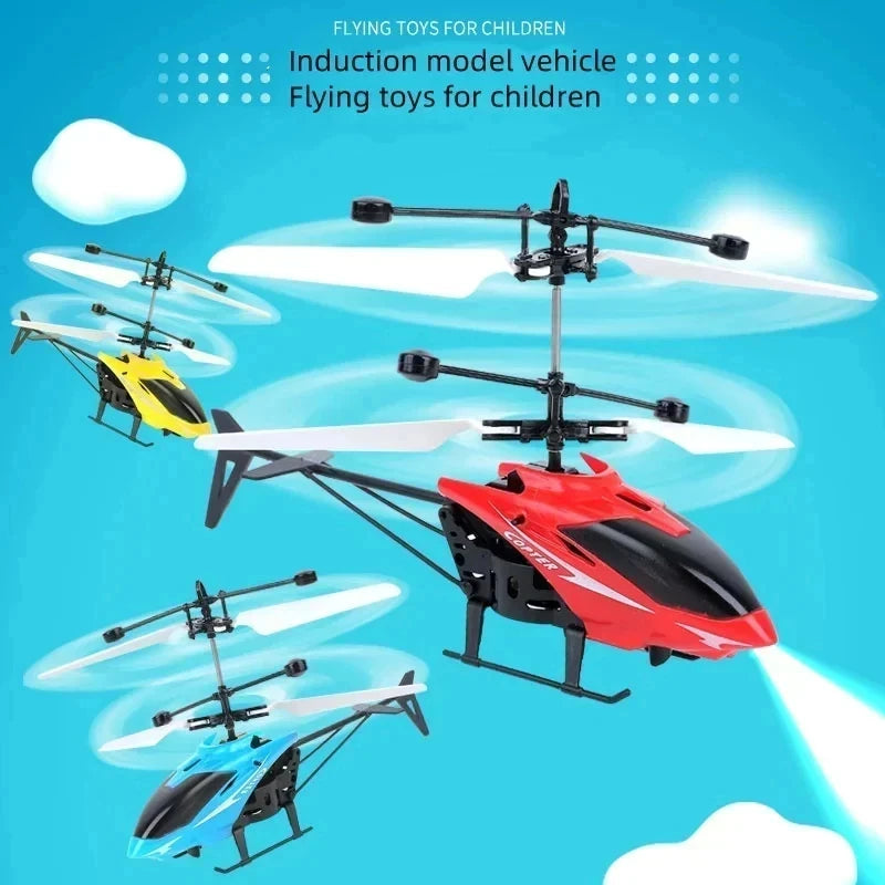 Rechargeable Mini RC Drone Remote Safe Fall-resistant RC Helicopters