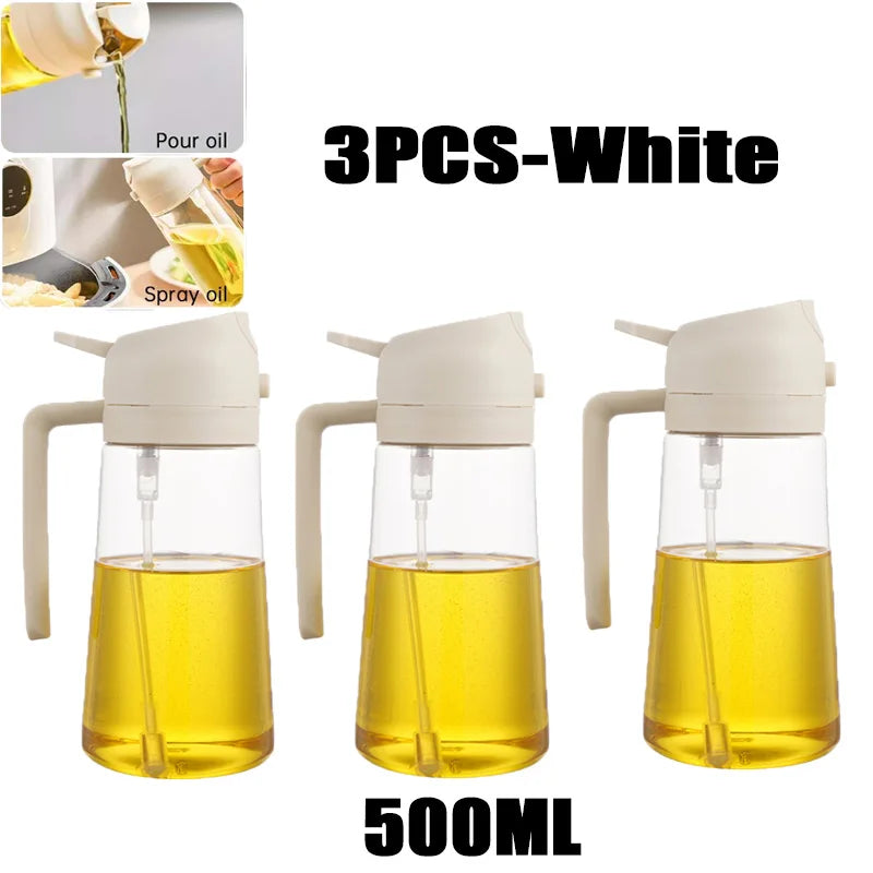200/300/500ml Oil Spray Bottle BBQ Cooking Olive Oil