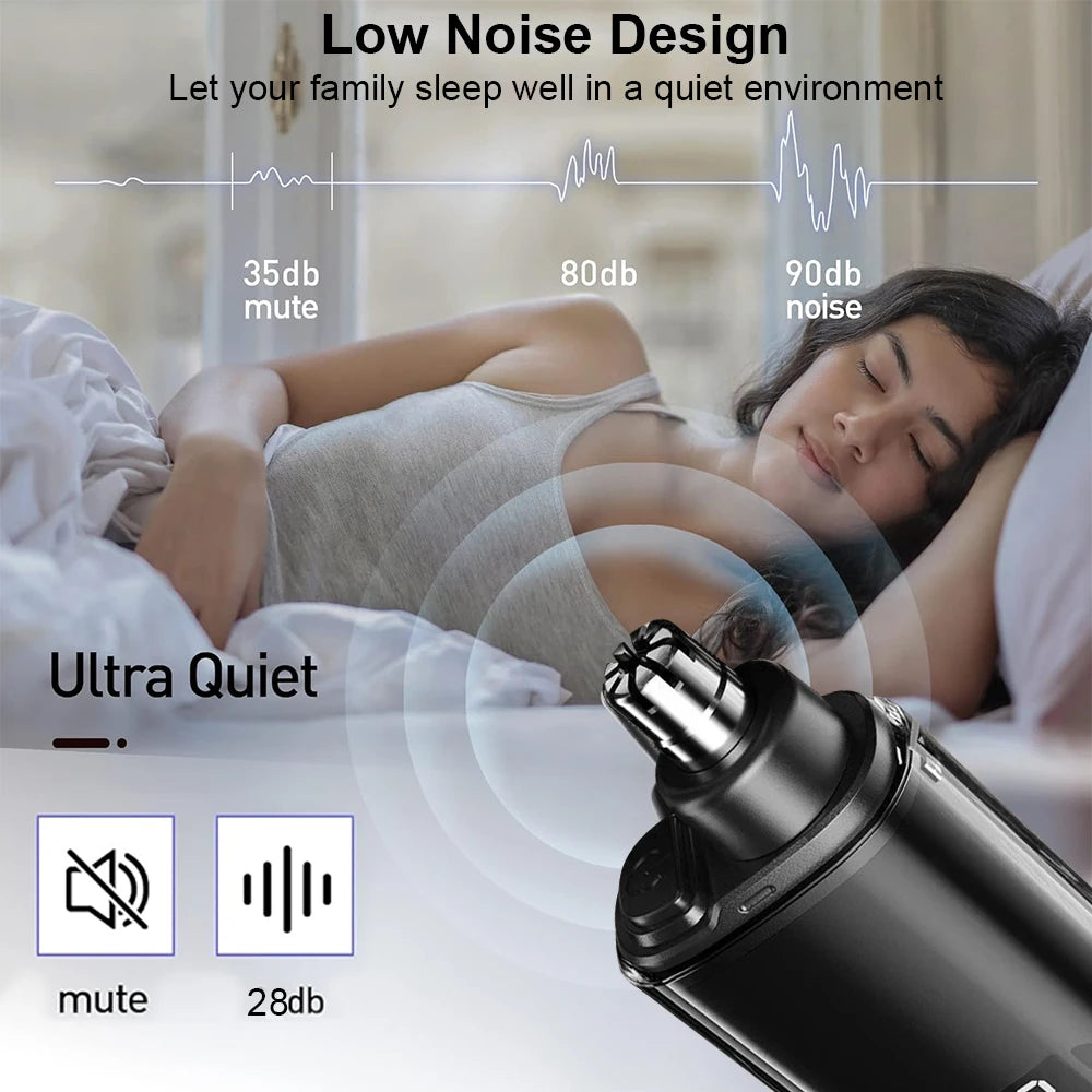 Nose Hair Trimmer Rechargeable Electric Remover